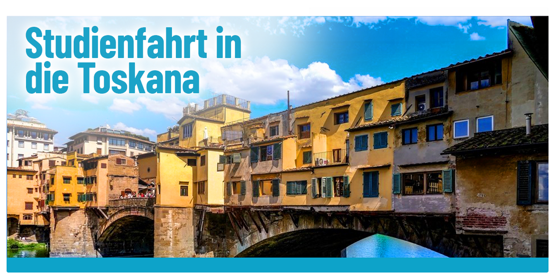 Studienfahrt in die Toskana. Bild von Florenz