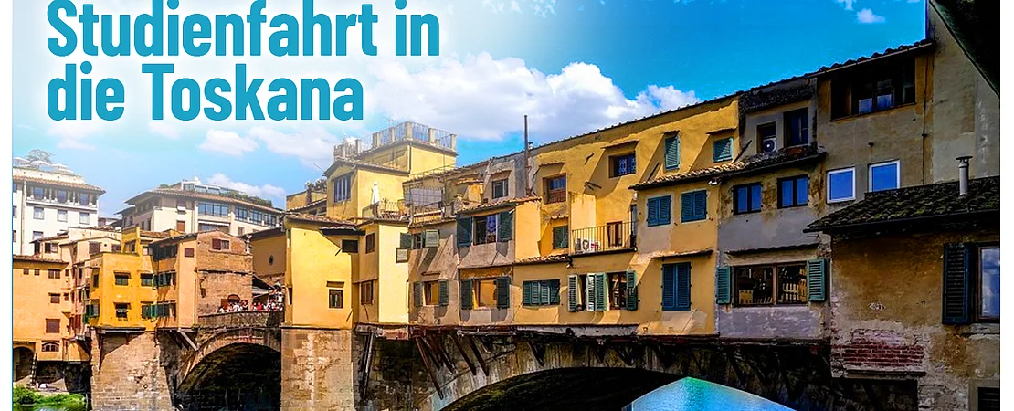Studienfahrt in die Toskana. Bild von Florenz