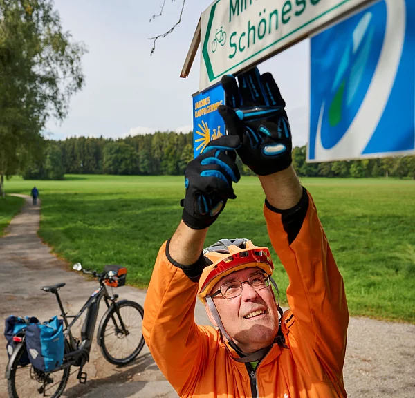 Das Jakobus Radpilgerweg Netzt kommt